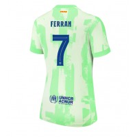 Barcelona Ferran Torres #7 3rd trikot Frauen 2024-25 Kurzarm